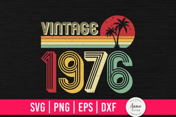 Celebrate 1976: Vintage Design for the 49th Birthday