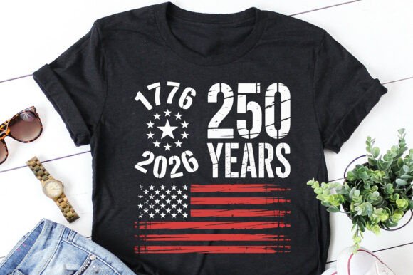 Celebrate US 250 Years: PNG, SVG & EPS Design Assets