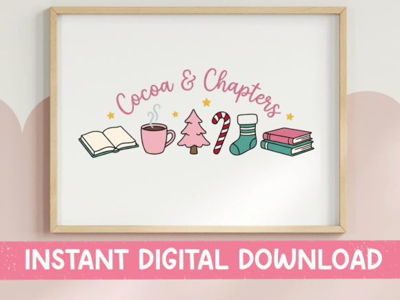 Cocoa & Chapters: The Christmas Reader Font for Cozy Designs