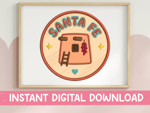 Embrace the Spirit of Santa Fe: The Adobe Patch SVG