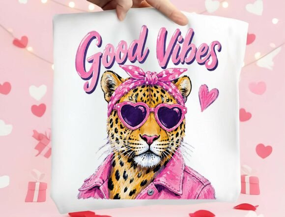 Unleash Unstoppable Style: The Good Vibes Leopard PNG Guide