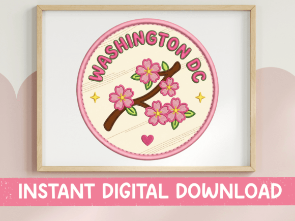 Washington DC Cherry Blossom SVG: Capturing Spring in Design